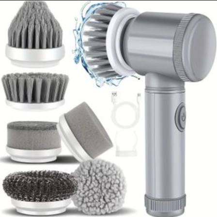 🧼 Swiftscrubs™ MagicBrush Electric Spin Scrubber