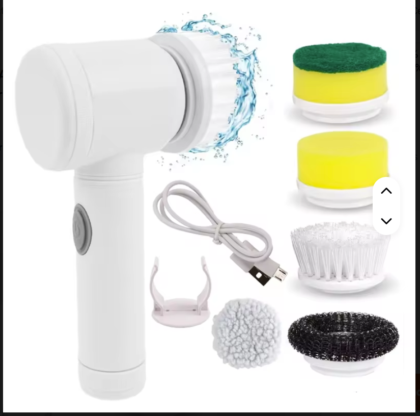 🧼 Swiftscrubs™ MagicBrush Electric Spin Scrubber