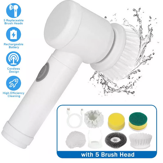 🧼 Swiftscrubs™ MagicBrush Electric Spin Scrubber